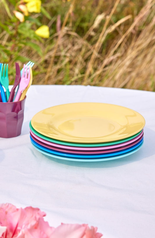 Piatto piano tinta unita